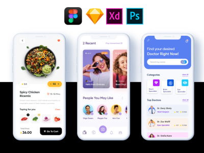 A custom UI & UX Design for Your Mobile App | Upwork