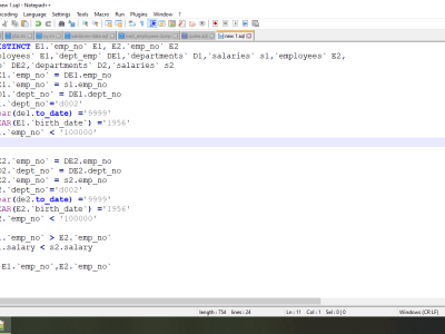 Database design, development and Administration