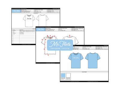 A TECH PACK FOR GARMENT FASHION MANUFACTURING