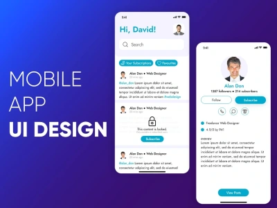 Mobile App UI Design | Upwork