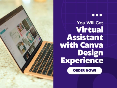 Virtual assistant with canva experience