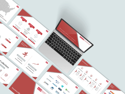 A pitch deck presentation