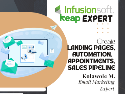 An all round Keap (Infusionsoft) CRM Virtual assistant for email marketing