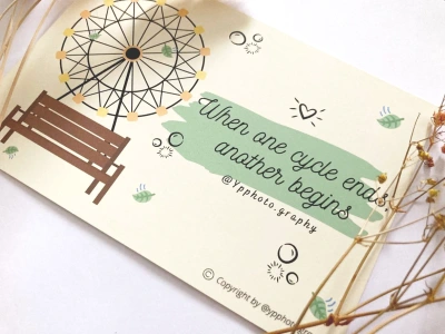 A customized greeting card of your choice for any occasion or event