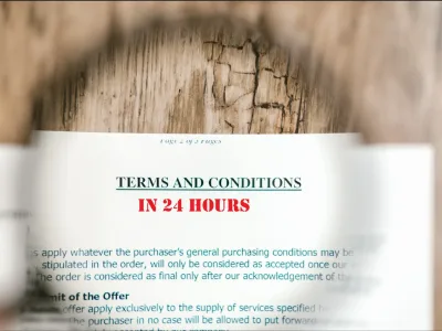 A comprehensive Terms & Conditions, Privacy Policy within 24 hours