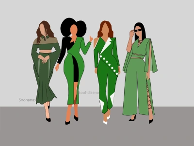 Amazing Fashion Collection illustrations | Upwork