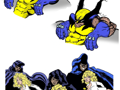 Retro SUPERHERO art to fit your needs