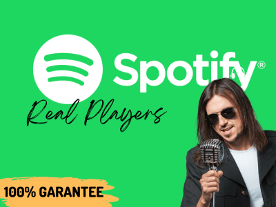 10000 Real Spotify usa players and Grow your account