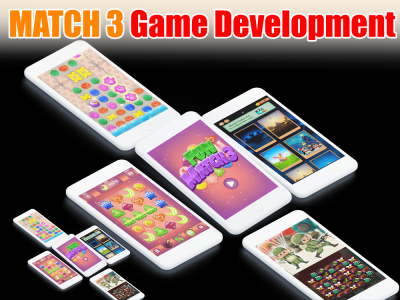 Professionally developed Match 3 Game in Unity for Andriod, IOS, PC and Web