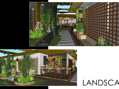 An the amazing landscaping
