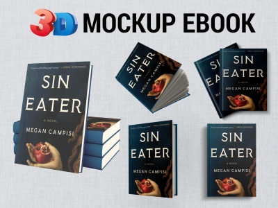 Stunning professional 3D eBook cover, 3D ebook design, 3Dbook mockup design