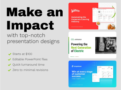 Pitch Deck Presentation Design