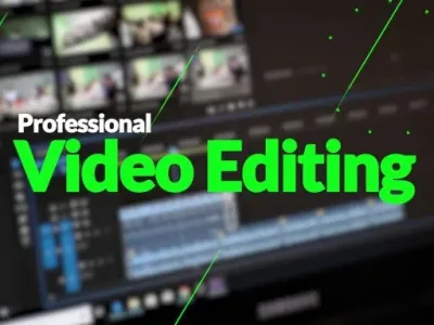 A professional video editing | editor | animation expert