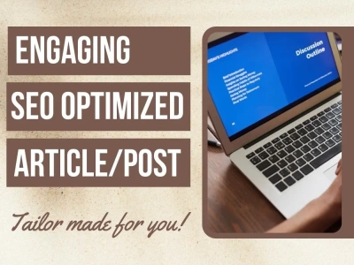 A well-researched, unique SEO optimized article or blog post