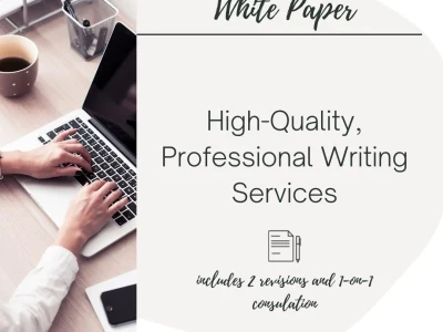 A professionally written and researched white paper