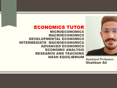 Microeconomics, macroeconomics writing, intermediate economics, Advanced