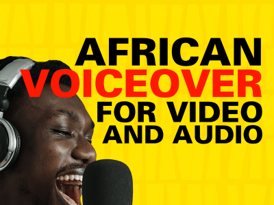 An authentic and professional African voiceover