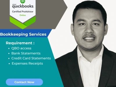 Monthly Quickbooks Online Bookkeeping Services for your business