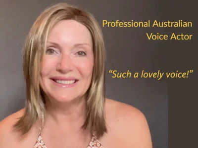 A lovely on hold voice from a professional Australian Female Voice Actor