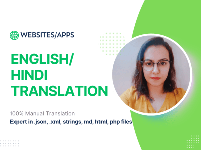Your Website translated from English to Hindi