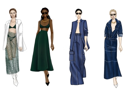 Professional fashion illustration for your design