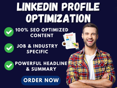 100% Optimized LinkedIn profile Content [Job & Industry Specific]Linkedin