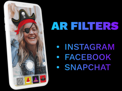 A fantastic AR filter for Social Media (Facebook/Instagram/Snapchat)