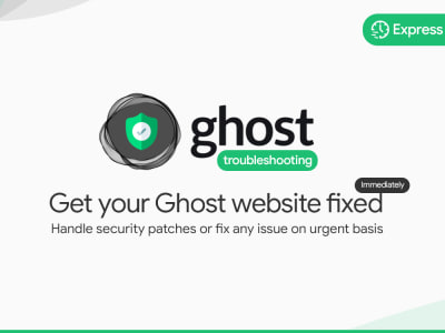 Help to fix or consult any ghost blog cms issue on any cloud platform