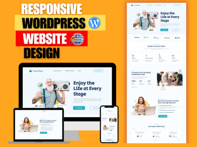 Responsive Wordpress Website Design I Wordpress Developer I Elementor ...