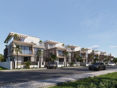 A photo realistic exterior 3D rendering