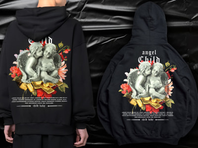 A modern streetwear graphic design