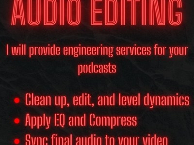 Clean and professional sounding dialogue for your podcast
