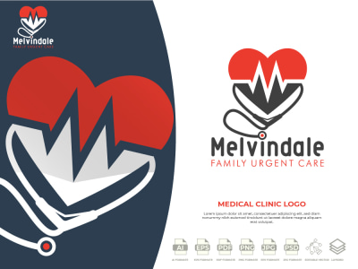 Fitness, medical, natural, health, beauty, yoga, spa logo design
