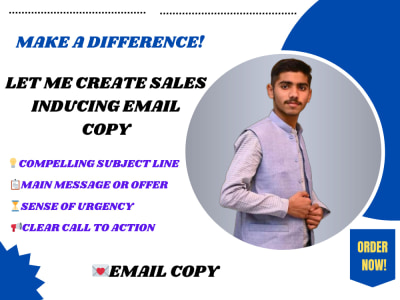 Highly converting emails and sales emails copywriting