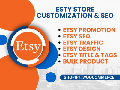 Etsy SEO title, tags and upload prdouct listing to Shopify Woocommerce Ebay