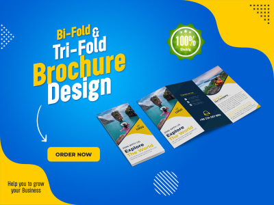 Professional Bi-fold & Tri-fold Brochure Design Solutions for Your Business