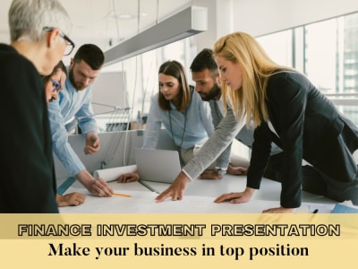 Get an elegant Investment and Finance Presentation design