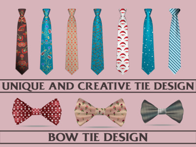 Unique and creative tie and bow design