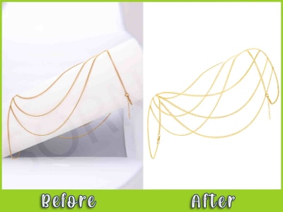 Professional jewelry image retouching and enhancement
