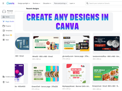 Canva design, ad, post, banner, social media design in canva | Upwork