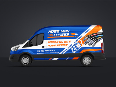 A professional vehicle wrap for your car, truck, van