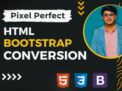 Get any Design coded in Responsive HTML/CSS/JS Template | Upwork