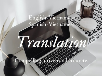 Complete translation work with sastifaction