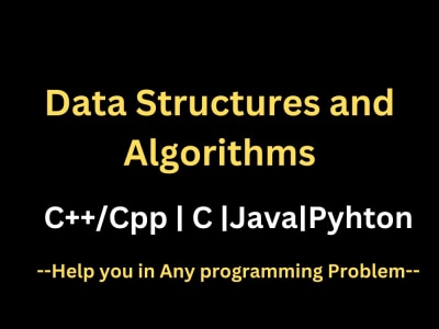Help in data structures and algorithms in java, C/C++, python | Upwork