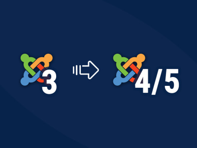 An upgrade of your old Joomla website to the latest Joomla 4 or Joomla 5