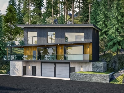 Excellent Exterior Design & Photorealistic 3D Rendering For house building