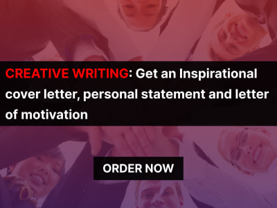 An Inspirational Cover Letter, Personal Statement and Letter of Motivation