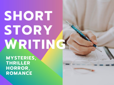 Written  short story, fiction short story, thriller short  story
