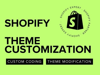 Shopify Theme Customization Custom Coding Upwork Shopify Theme Customization Custom Coding Upwork