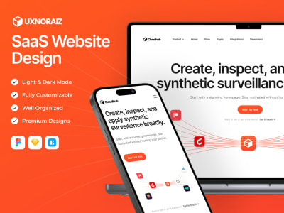 User-Centric SaaS Landing page | Dashboard Design | Web App